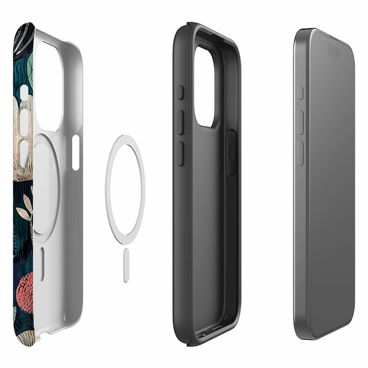 Elegant Pattern Design iPhone MagSafe Tough Case - Penny Lane