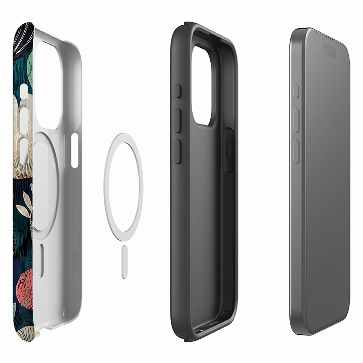 iPhone MagSafe Tough Case - Penny Lane Polished Look Soft Surface