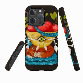 iPhone MagSafe Tough Case -  Rebel Large By Nina Pace Smooth Protection Flexible Edge Texture