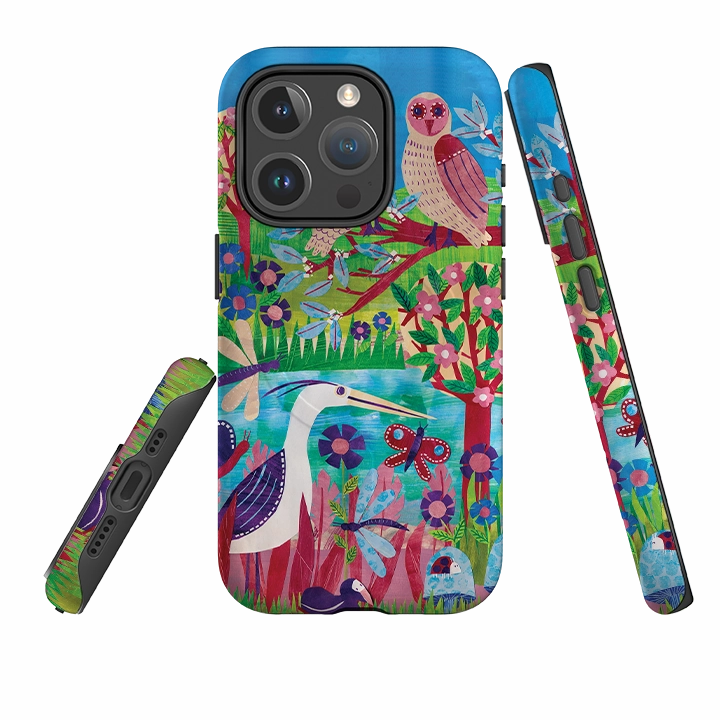 iPhone MagSafe Tough Case -  Riverside By Tracey English Premium Texture Layer Strong Corners