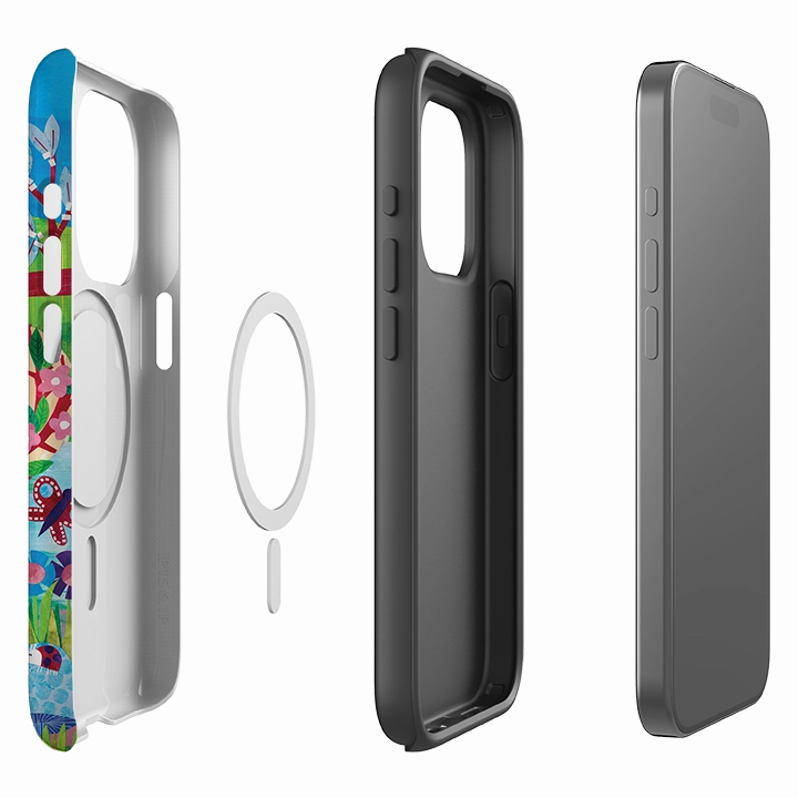 Matte Look iPhone MagSafe Tough Case -  Riverside By Tracey English