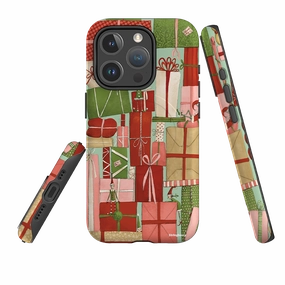 Protective Covering iPhone MagSafe Tough Case - Santas Helpers II By Maja Lindberg