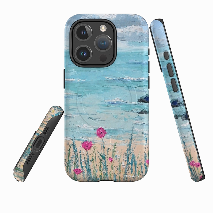 iPhone MagSafe Tough Case -  Seascape By Mary Stubberfield elegant design
