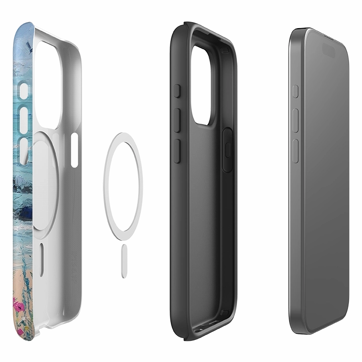 iPhone MagSafe Tough Case -  Seascape By Mary Stubberfield Protective Layering