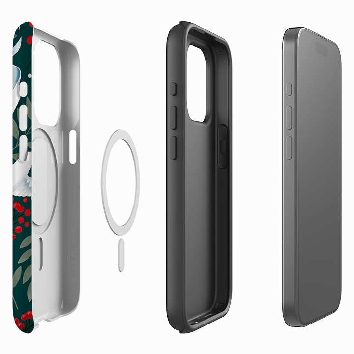 iPhone MagSafe Tough Case - Seasons Greetings By Bex Parkin Premium Material