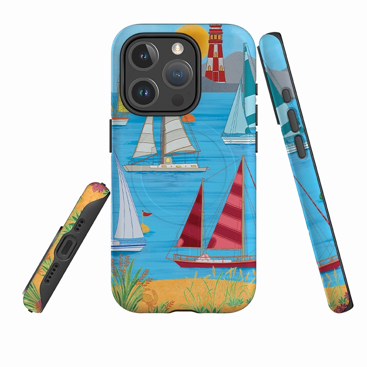 Durable Quality Modern Texture iPhone MagSafe Tough Case - Ship By Natalie Pedetti Prack