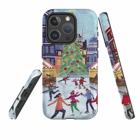 iPhone MagSafe Tough Case - Skating London By Caroline Bonne Muller Full Coverage Long Lasting