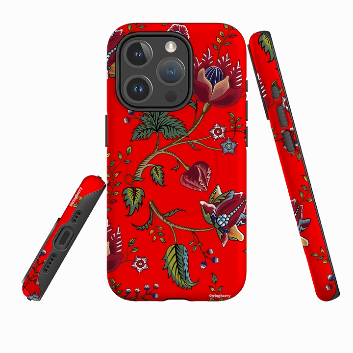 Elegant Finish Polished Surface iPhone MagSafe Tough Case -  Skelton