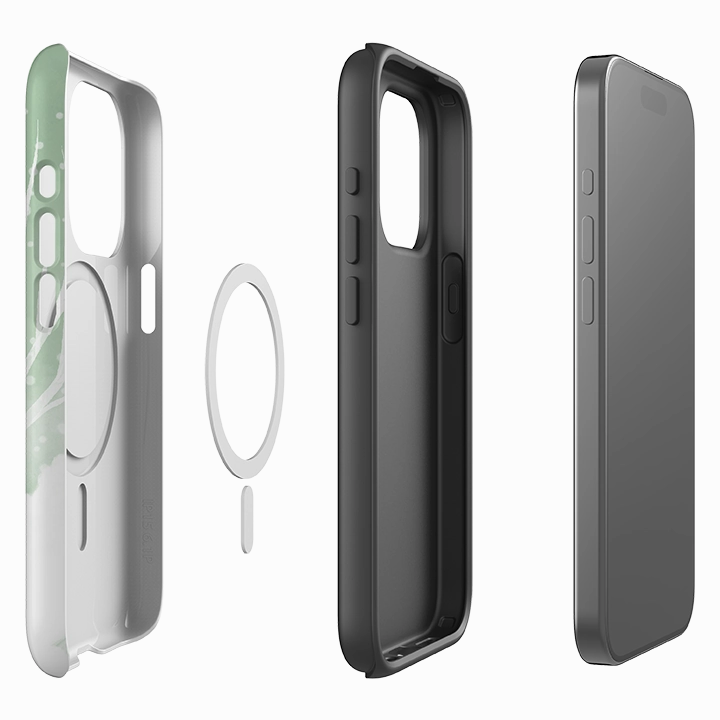 hybrid design Outdoor Design iPhone MagSafe Tough Case -  Snowman By Katherine Quinn