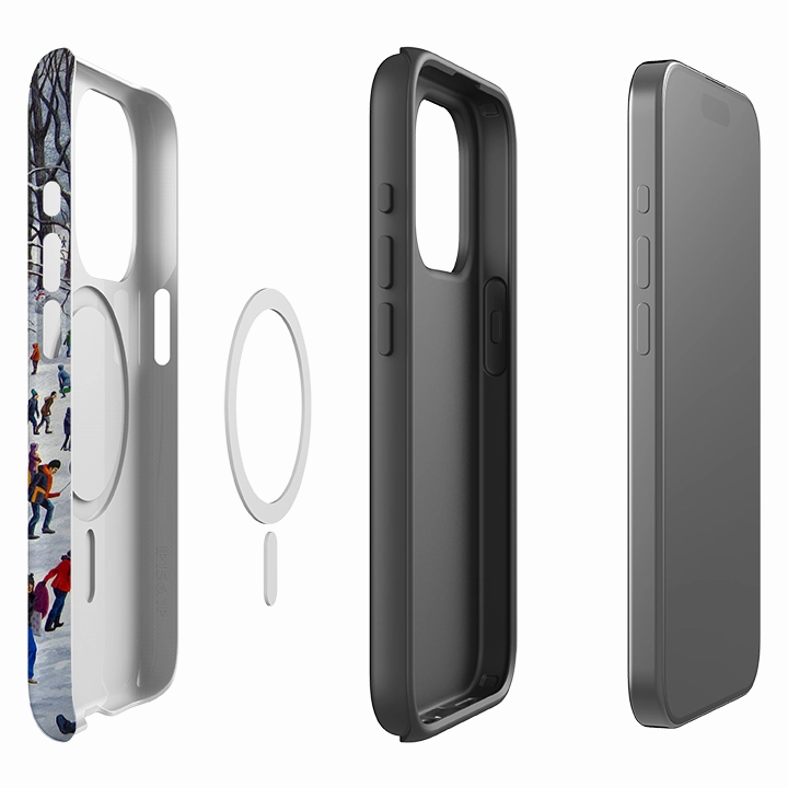 Soft Design iPhone MagSafe Tough Case -  Snowtime By Philip Hood