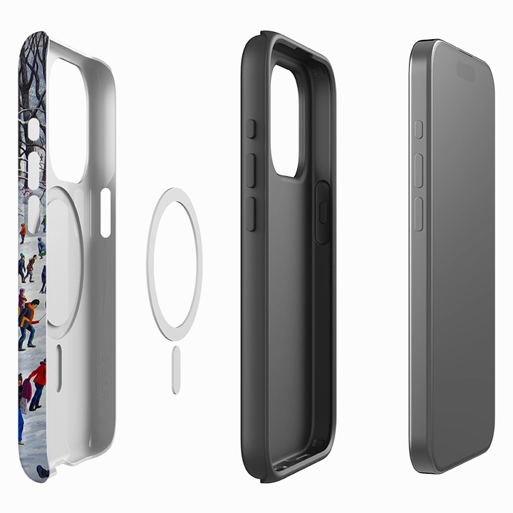 iPhone MagSafe Tough Case -  Snowtime By Philip Hood Shock Absorbing