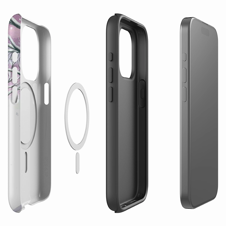 Soft Finish Texture iPhone MagSafe Tough Case - Snowy Park By Mary Stubberfield