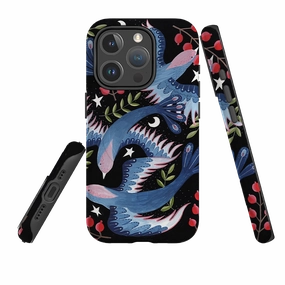 iPhone MagSafe Tough Case - Soaring Birds By Bex Parkin Rugged Finish Protective Edge Layer