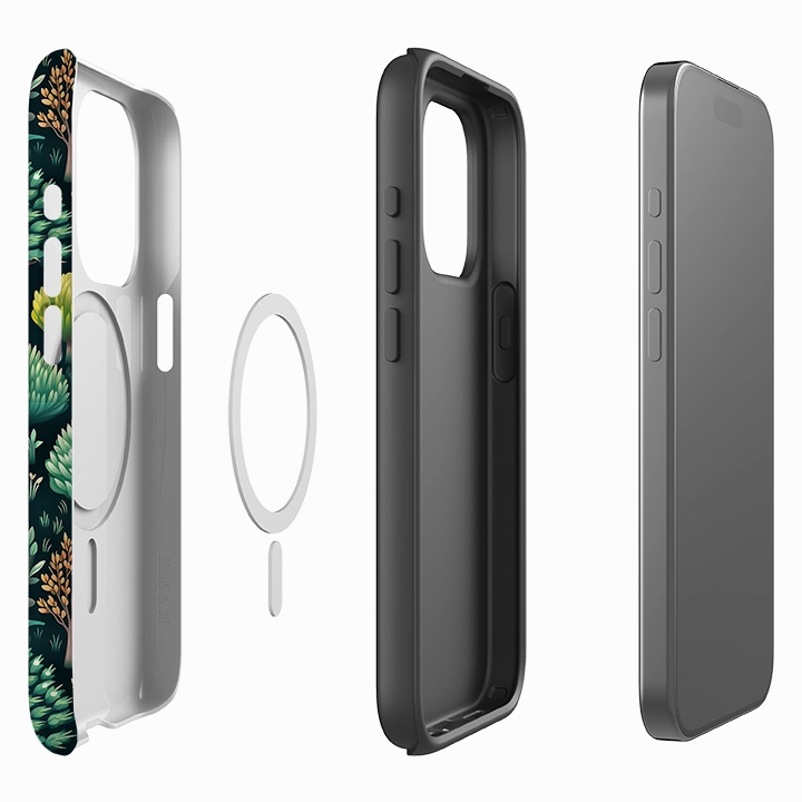 Refined Texture iPhone MagSafe Tough Case - Spessart Nature Park