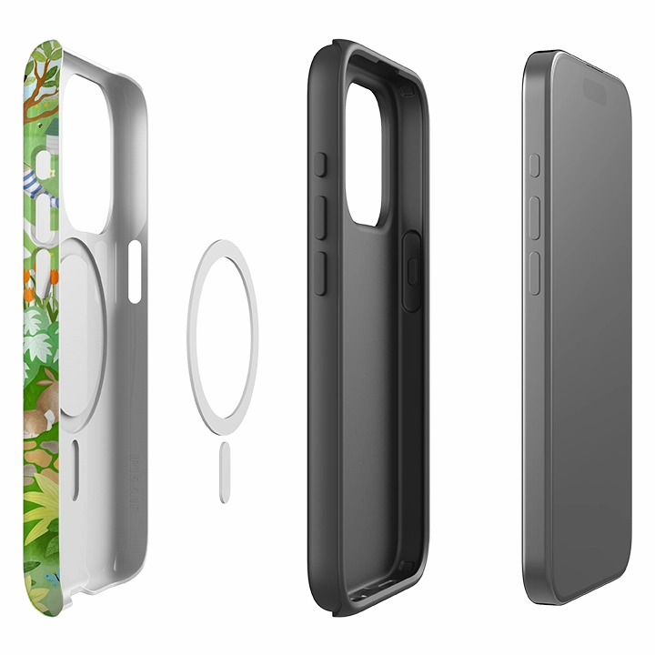 iPhone MagSafe Tough Case -  Spring By Bex Parkin Smooth Form Texture Daily Grip