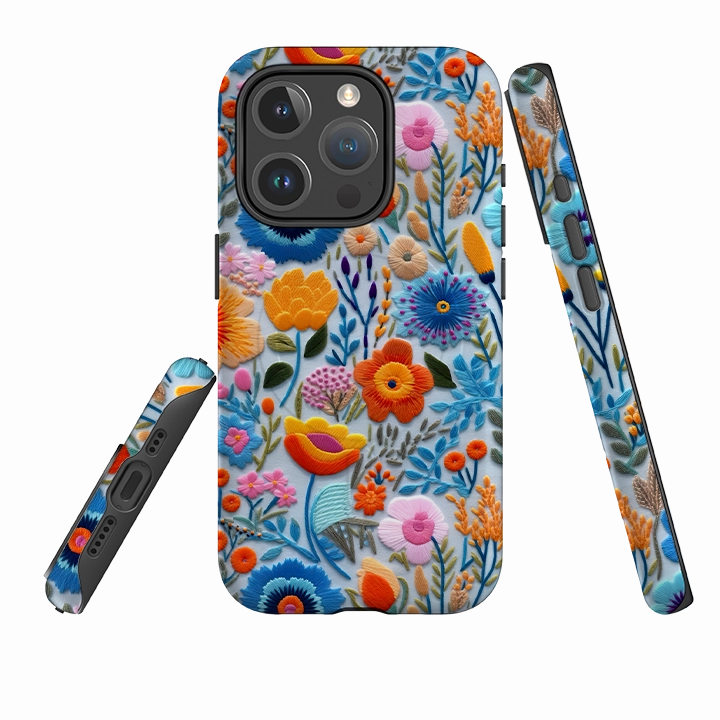 iPhone MagSafe Tough Case - Spring Petals II Practical Design