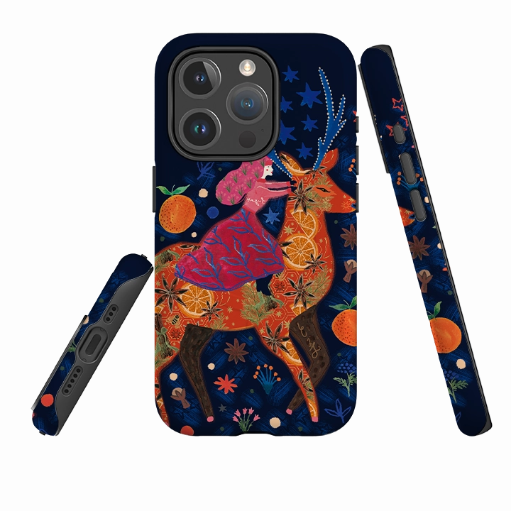 Shock Cushion iPhone MagSafe Tough Case - Sugar and Spice II By Emma Frances Grant