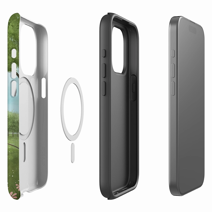 Transparent Look Fashion Detail iPhone MagSafe Tough Case - Summer By Maja Lindberg