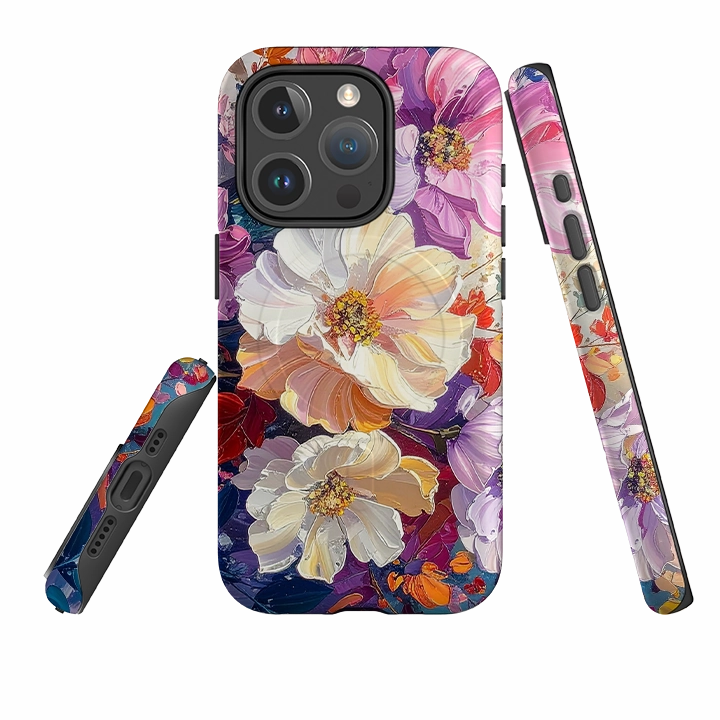 Glossy Pattern iPhone MagSafe Tough Case - Summer Floral Norton
