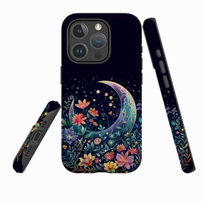 Easy Access iPhone MagSafe Tough Case - Summer Moon II