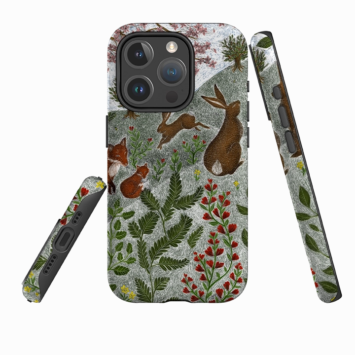 Protective Quality Comfort Texture Finish iPhone MagSafe Tough Case -  Sussex Downs by Catherine Rowe