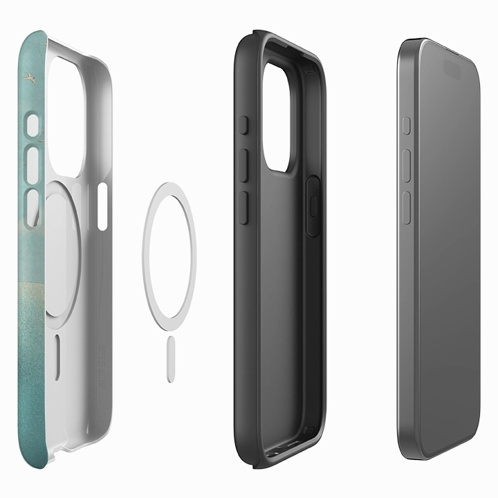 Premium Shield premium design iPhone MagSafe Tough Case - The Wave By Maja Lindberg