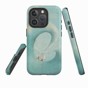 Luxury Detail Protective Design Layer iPhone MagSafe Tough Case - The Wave By Maja Lindberg