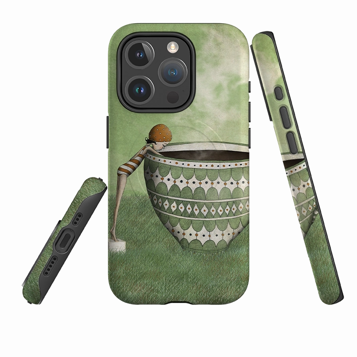 iPhone MagSafe Tough Case - To Hot By Maja Lindberg Premium Feel