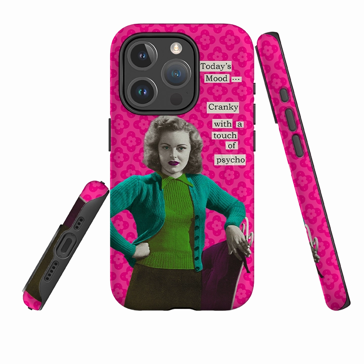 Comfort Material iPhone MagSafe Tough Case - Todays Mood By Clare Jordan