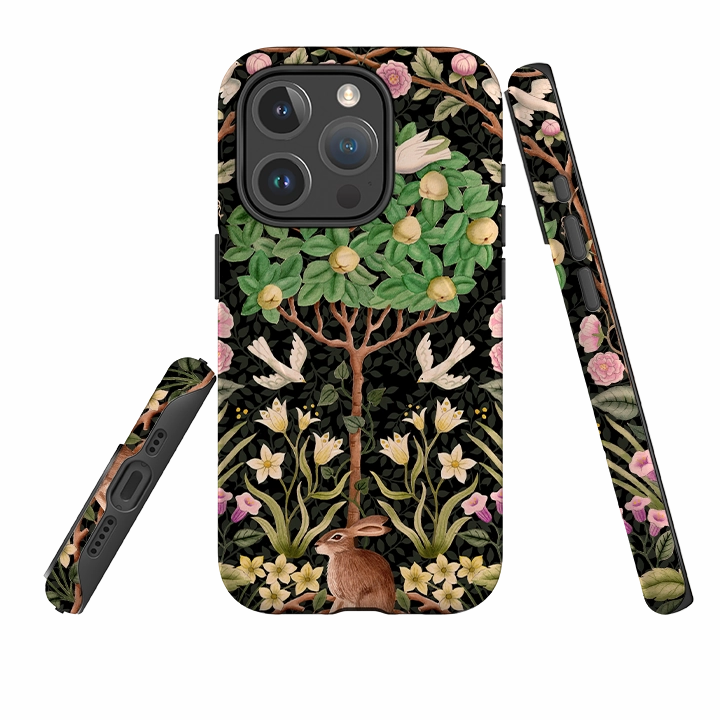 iPhone MagSafe Tough Case - Tree Of Life By Bex Parkin Minimal Texture Layer Durable Surface