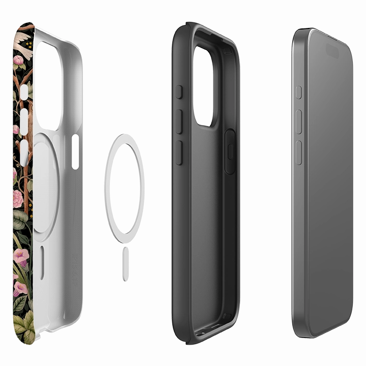 Rugged Frame iPhone MagSafe Tough Case - Tree Of Life By Bex Parkin