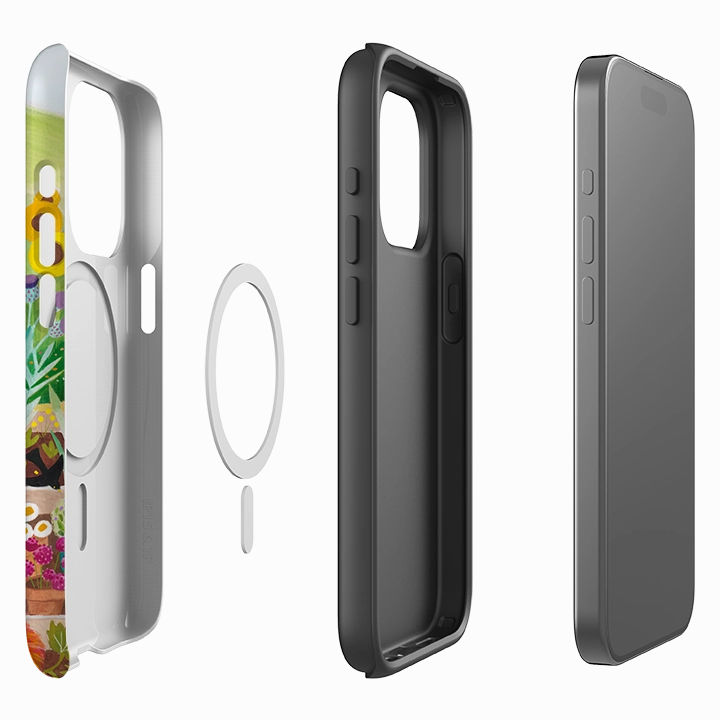iPhone MagSafe Tough Case - Veg Garden By Bex Parkin Simple Style