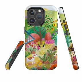 iPhone MagSafe Tough Case - Veg Garden By Bex Parkin Matte Shield