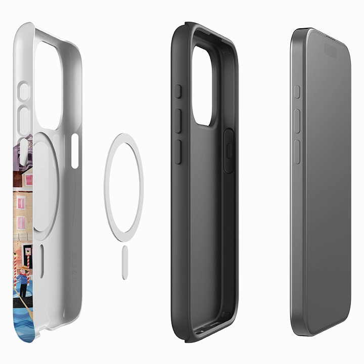 iPhone MagSafe Tough Case - Venice By Tracey English Screen Bumper