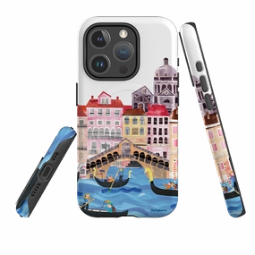 iPhone MagSafe Tough Case - Venice By Tracey English Shock absorption