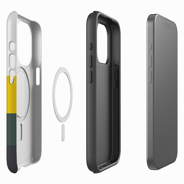 Transparent Shell Luxury Look iPhone MagSafe Tough Case - Verona Chroma