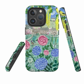 iPhone MagSafe Tough Case - Village Floral By Mary Stubberfield Smooth Look