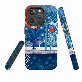 Smooth Coating Stylish grip iPhone MagSafe Tough Case - Winter Sun II By Emma Frances Grant