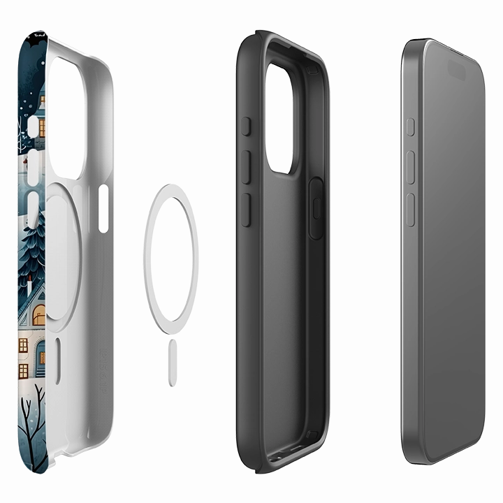 iPhone MagSafe Tough Case -  Winter Wonderland VI Durable Finish Layer clean design