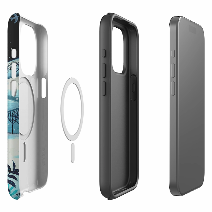 iPhone MagSafe Tough Case - Winterscape 1 By Mary Stubberfield Compact Fit Slim Profiled