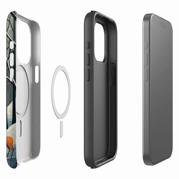 iPhone MagSafe Tough Case -  Winterscape III Practical Look