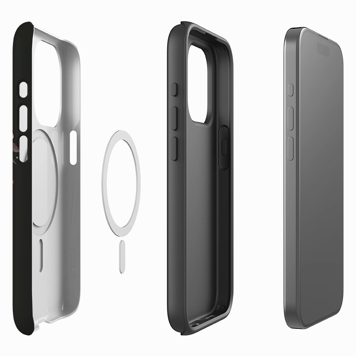 iPhone MagSafe Tough Case - Xmas Portrait Premium Grip