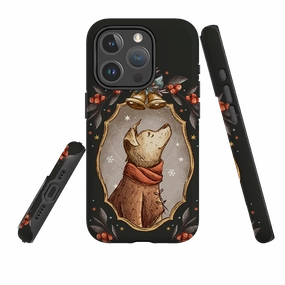 iPhone MagSafe Tough Case - Xmas Portrait Premium Edge Precision Cutouts