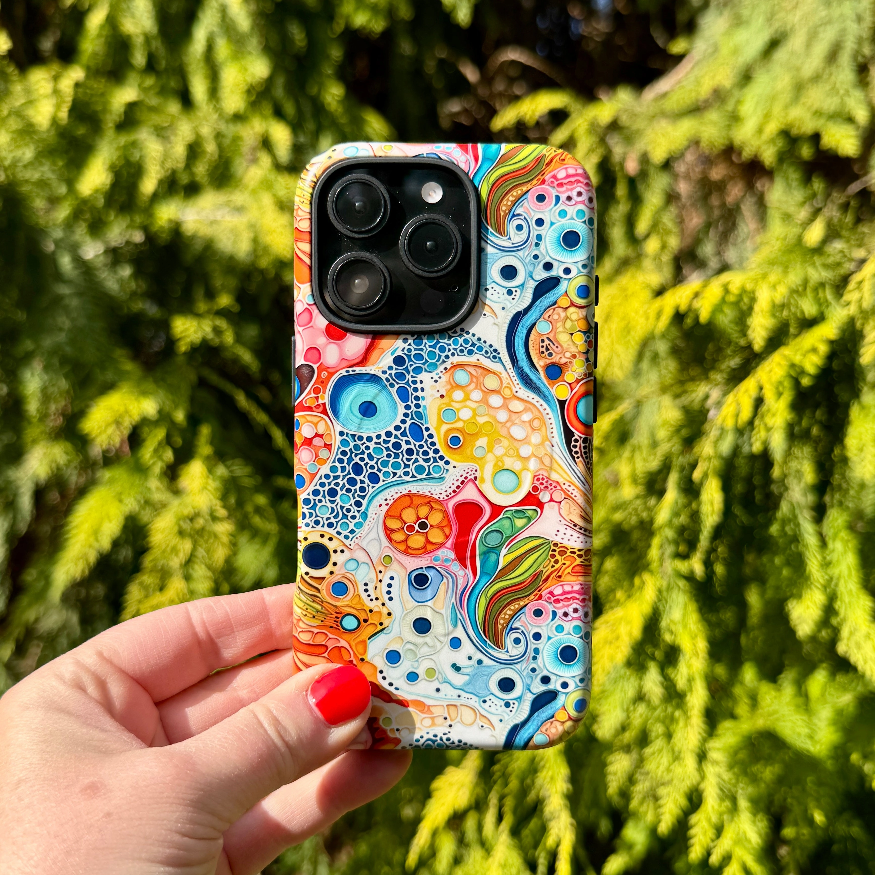 iPhone MagSafe Tough Case - Zanuso Hybrid Shield Luxury Surface