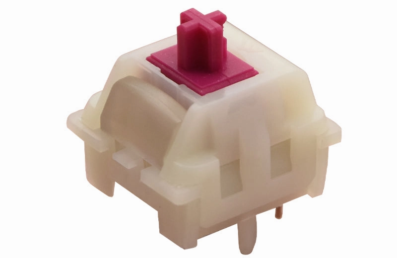 KTT Wine Red Pro Linear Switch Factory Lubed (10 PCS) Compact Gaming Pad