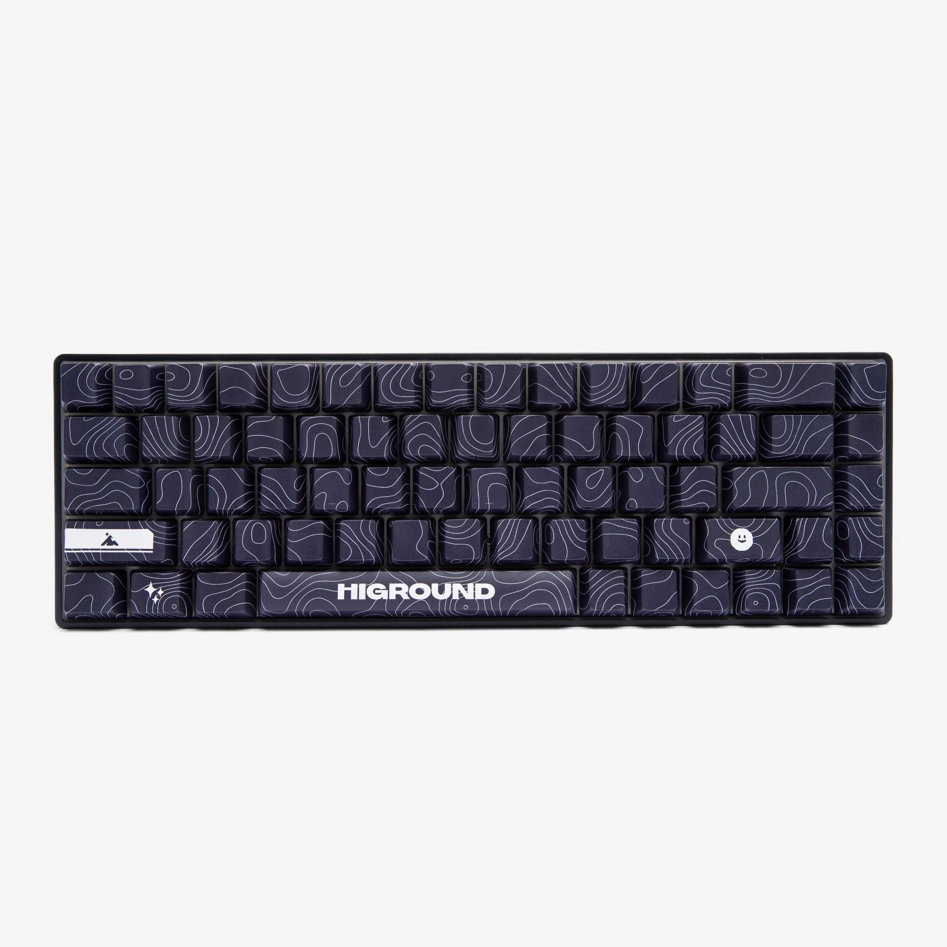 Aluminum Case Linear Mechanical Switch Higround Basecamp 65HE Keyboard - BLACKICE
