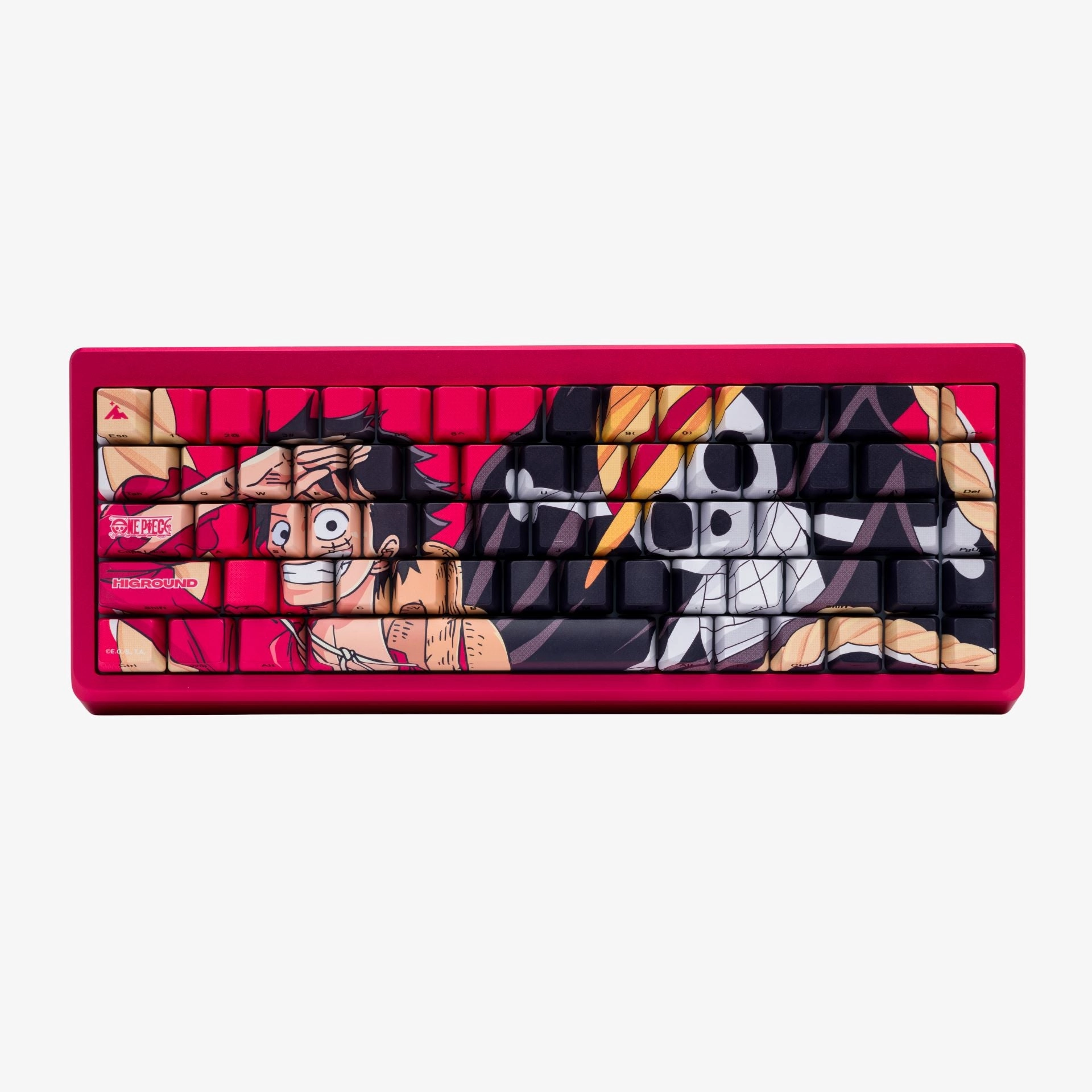 Cross Platform Keyboard One Piece x HG Summit 65 Keyboard - Luffy
