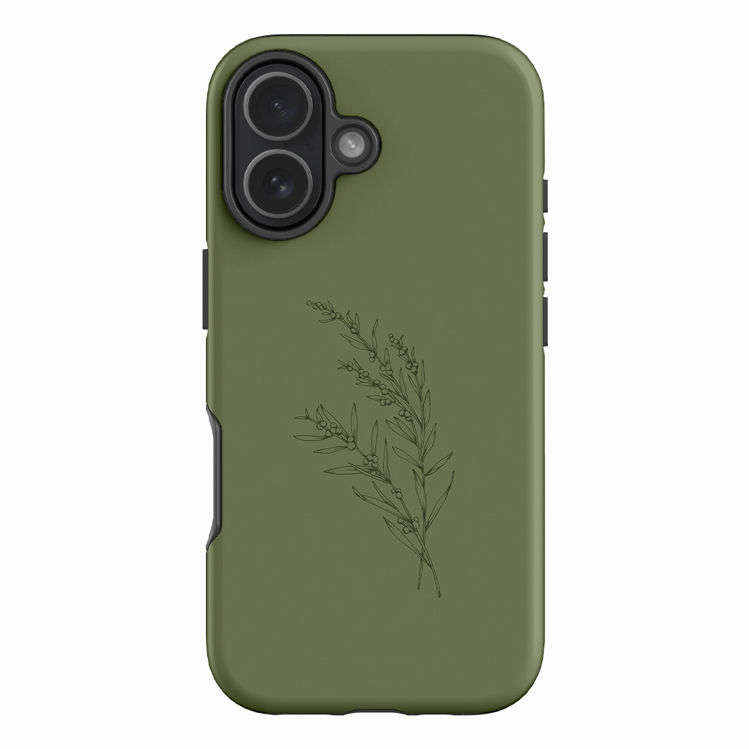 Smooth Texture Pattern Khaki Wattle