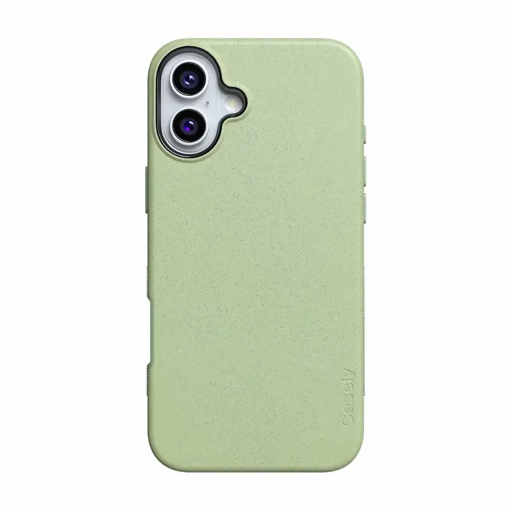 Matte Surface Comfort Texture Layer Kiwi Kiss | Matcha Green Shimmer Case