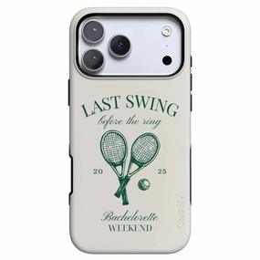 Last Swing | Off-White Bachelorette Case High Quality